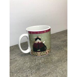 Oneida Holiday Cats Mug Fiddlesix